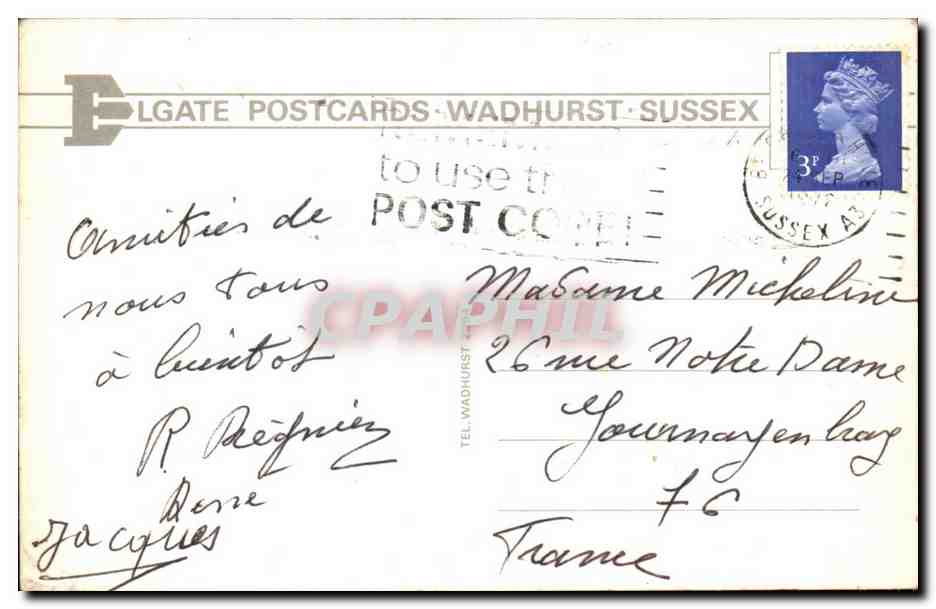 Aquarium and Madeira Drive, Brighton — Sussex — Éditeur Elgate Postcards, n° ET.476 — Reverso