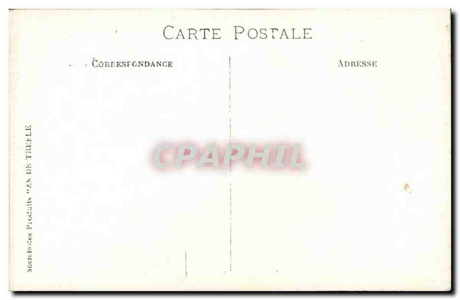 CARTE PHOTO Femme (folklore) — Rückseite