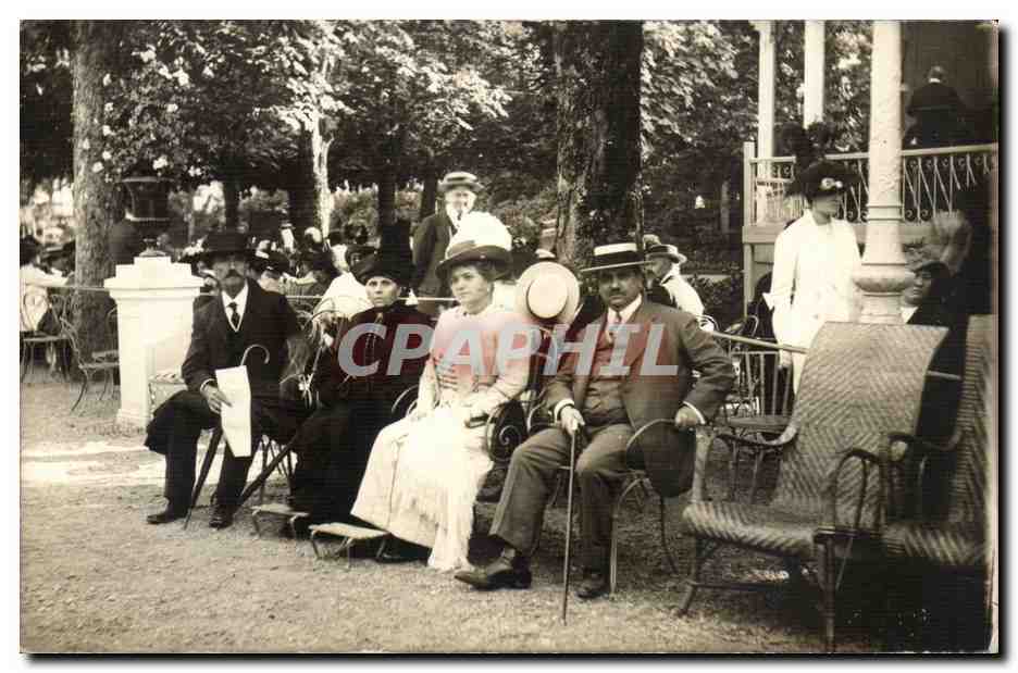 CARTE PHOTO Lamalou FAmille