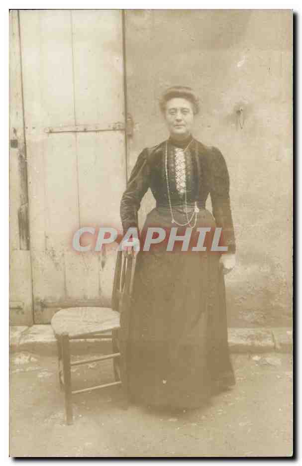 CARTE PHOTO Femme