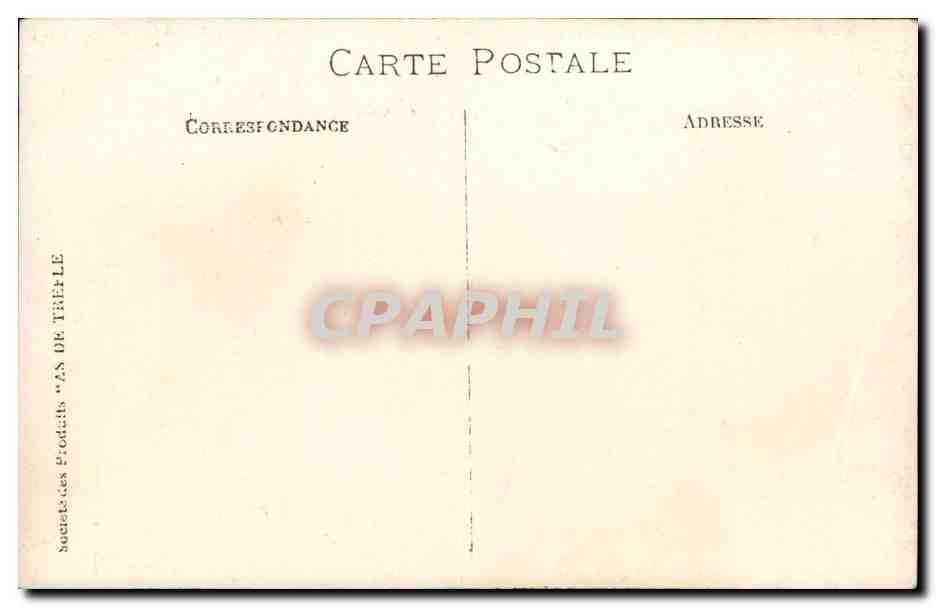 CARTE PHOTO Femme — Rückseite