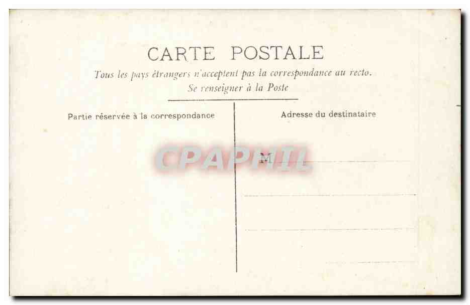Femme en costume d'époque — jardin — éditeur CPAPHIL — Verso