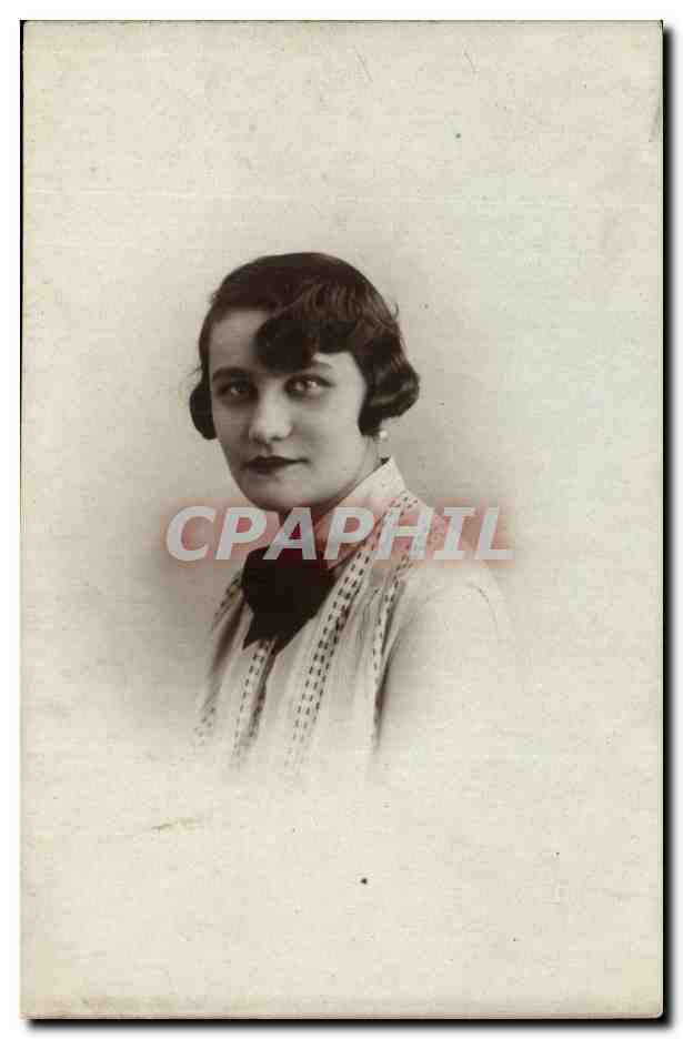 CARTE PHOTO Femme