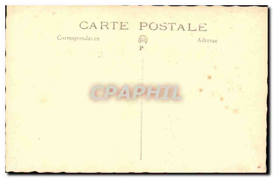 CARTE PHOTO Femme enfant et chien — Rückseite