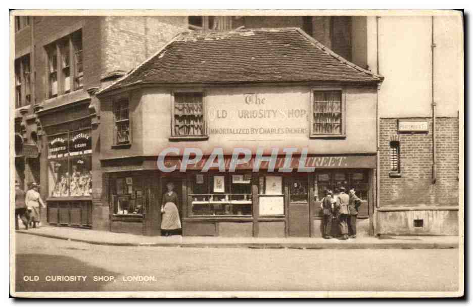 Angleterre - England - London - Londres - Old Curiosity Shop - CPA 