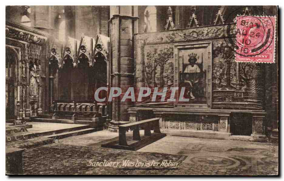 Angleterre - England - London - Londres - Sactuary Westminster Abbey - CPA 