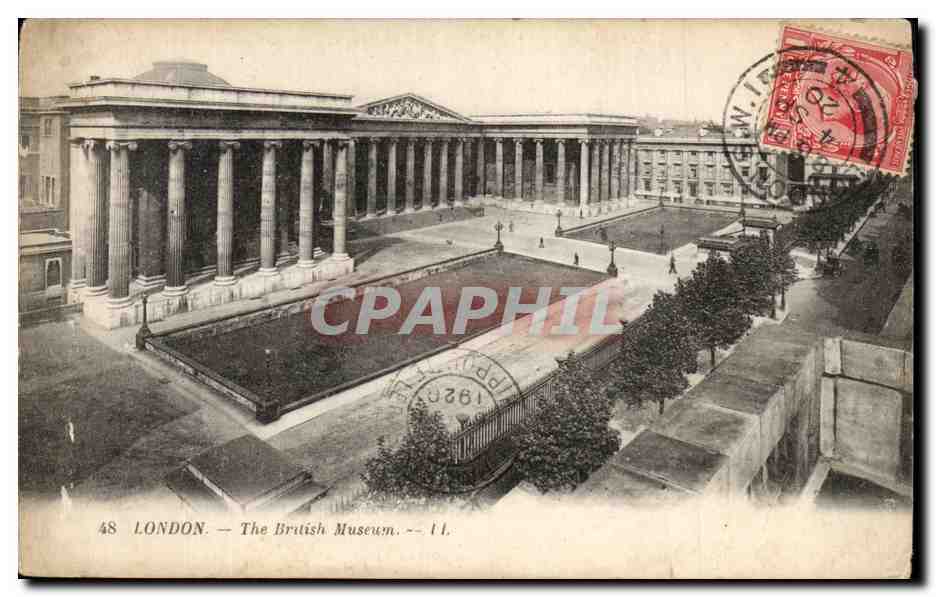 Angleterre - England - London - Londres - The British Mueum - CPA 