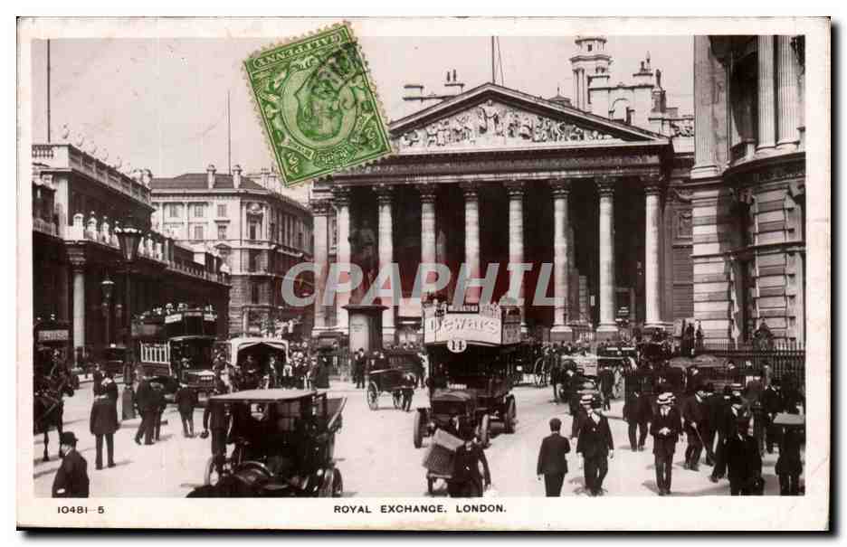 Angleterre - England - London - Londres - The Royal Exchange - CPA 