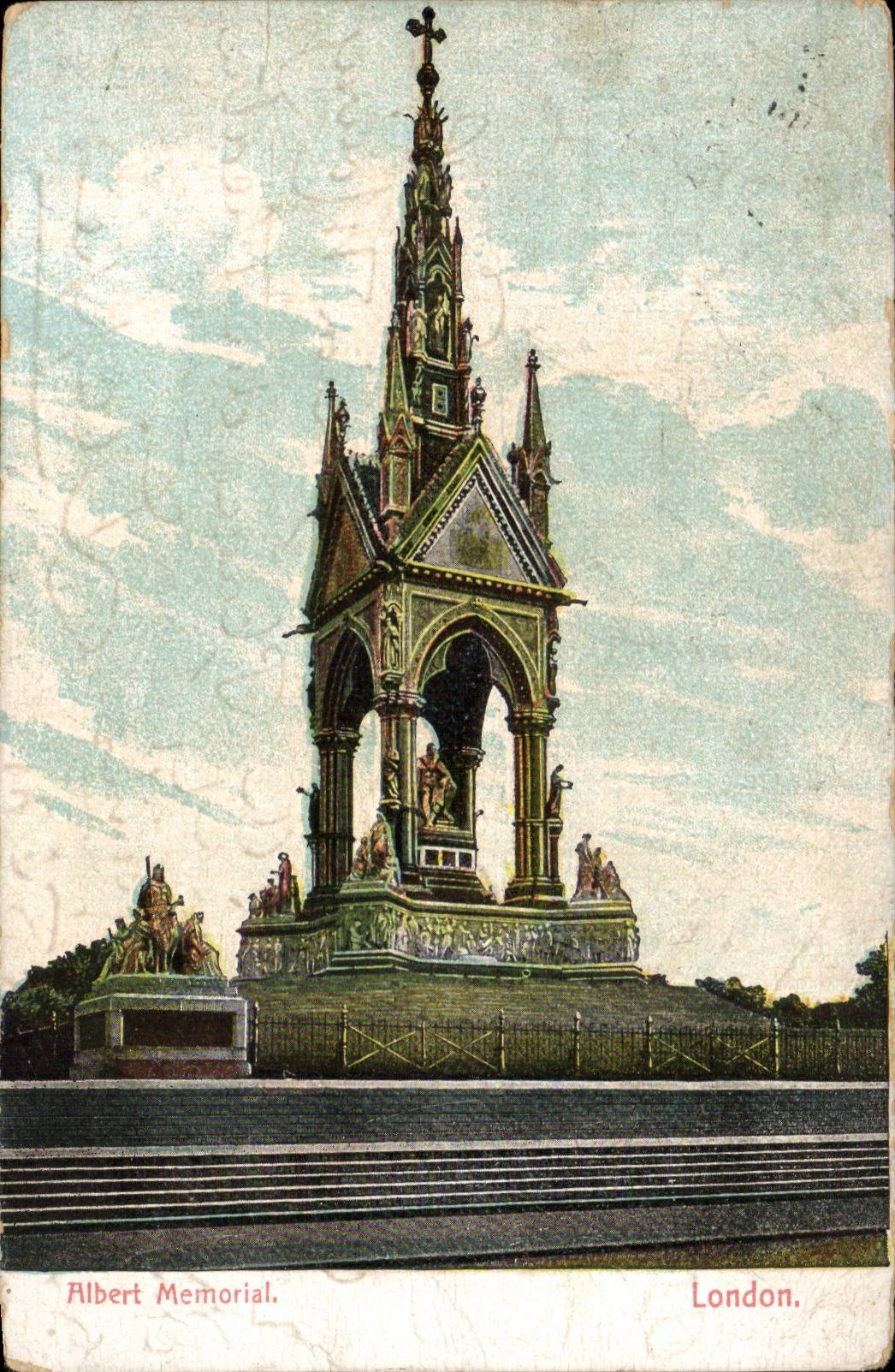 Angleterre - England - London - Londres - Albert Memorial - CPA 