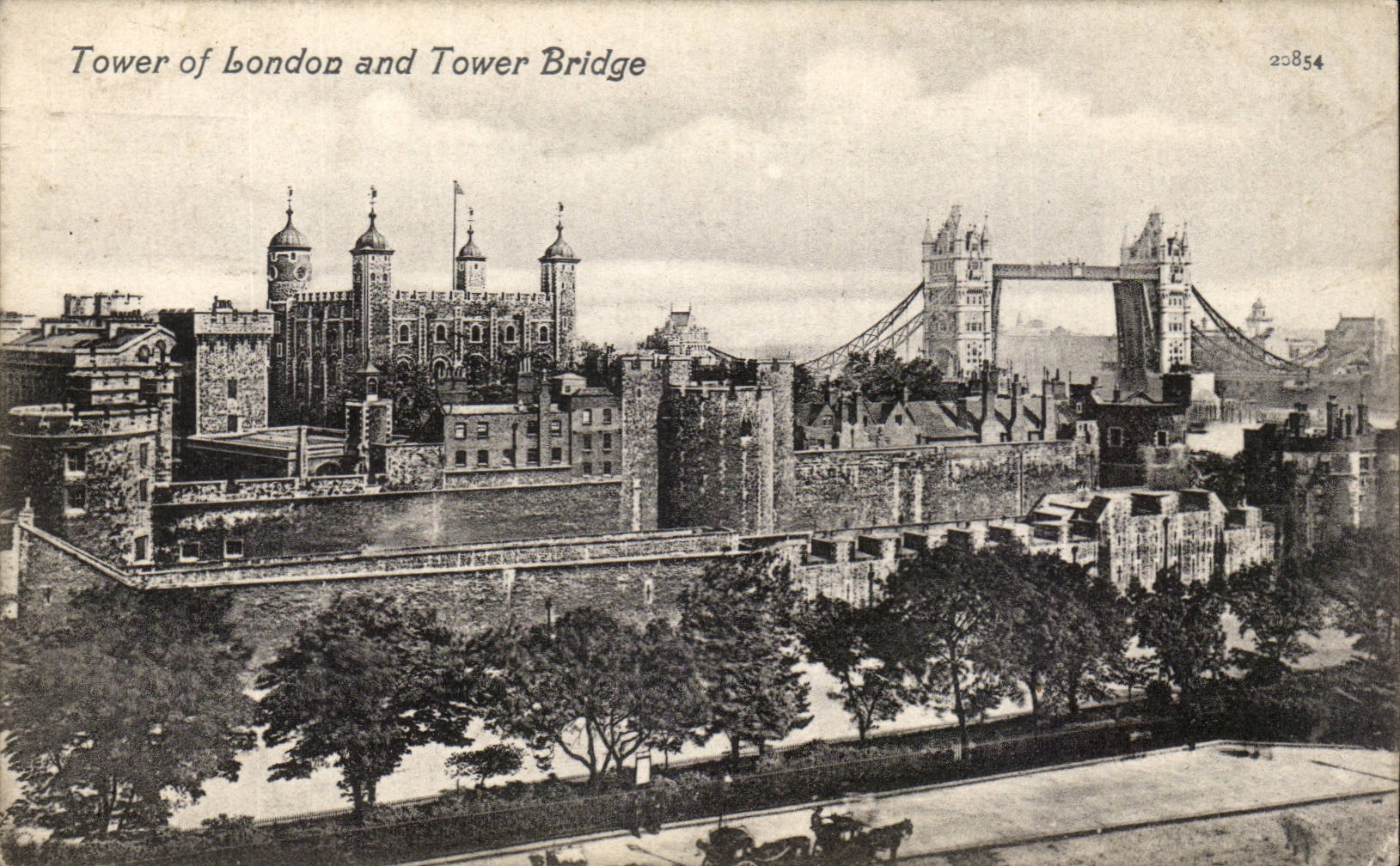 Angleterre - England - London - Londres - Tower of London and Tower Bridge - CPA 