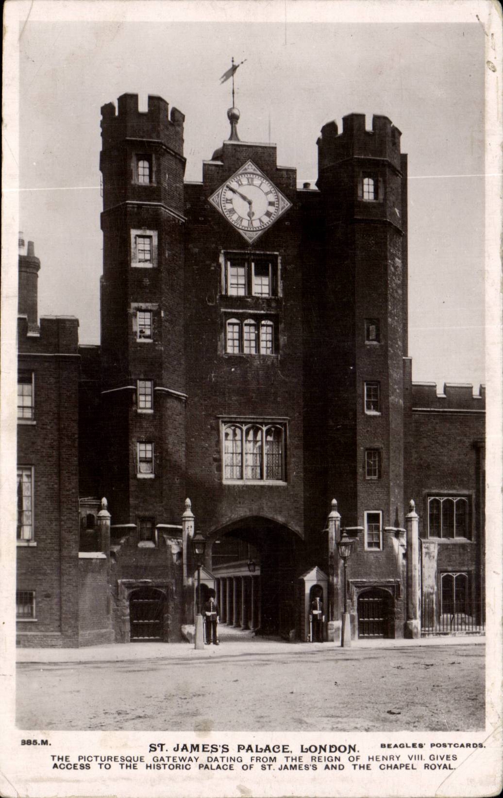 Angleterre - England - London - Londres - St James Palace - CPA 