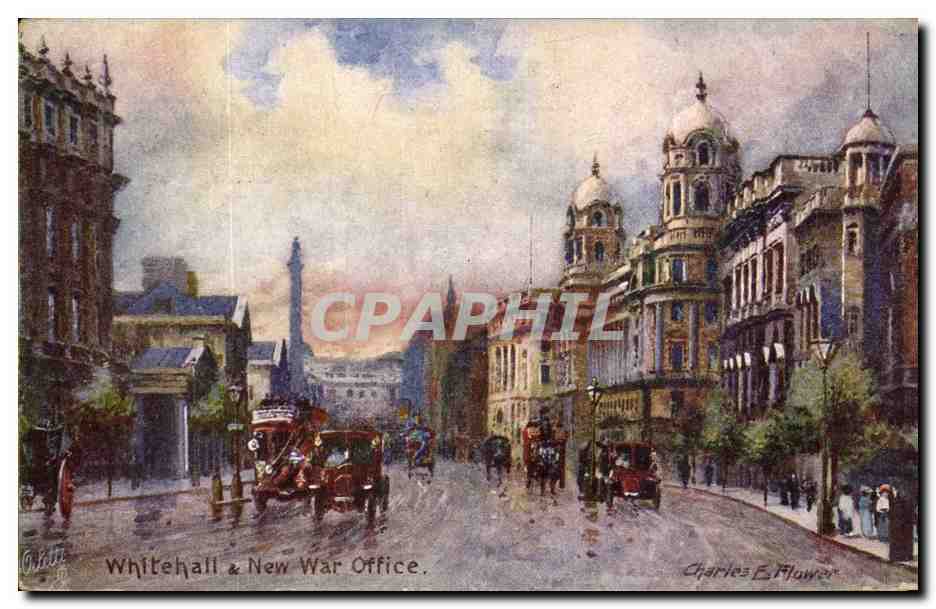 Angleterre - England - London - Londres - Whitehall and New War Office - CPA 