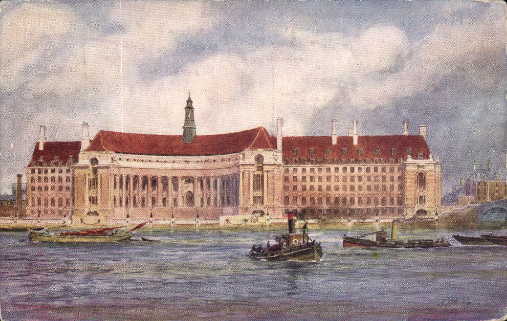 Angleterre - England - London - Londres - The London County Hall - Westminster - CPA 
