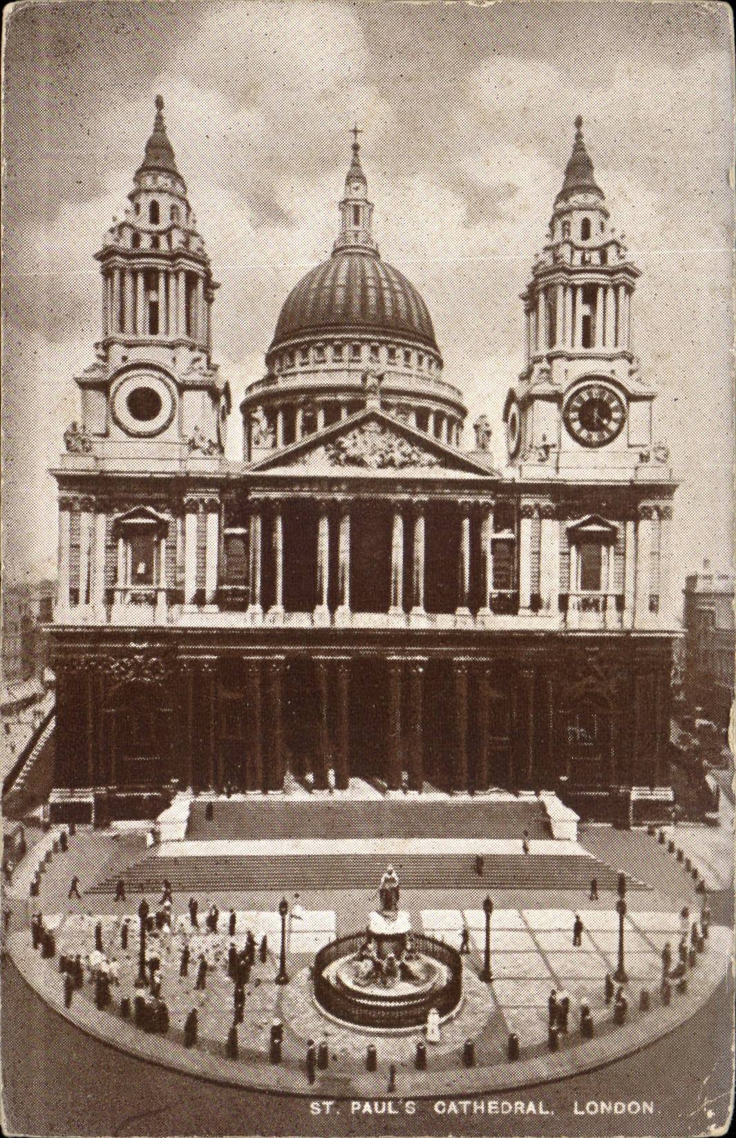 Angleterre - England - London - Londres - St Paul's Cathedral - CPA 