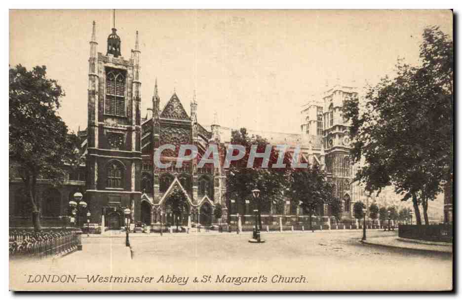 Angleterre - England - London - Londres - Westminster Abbey and St Margaret's Church - CPA 