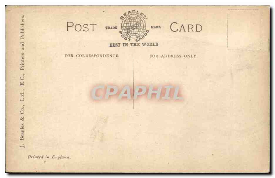 Angleterre - England - London - Londres - Westminster Abbey and St Margaret's Church - CPA  — Rückseite