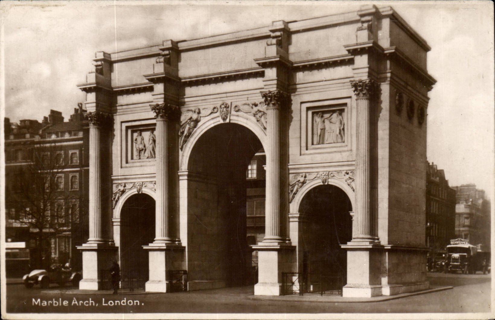 Angleterre - England - London - Londres - Marble Arch - CPA 