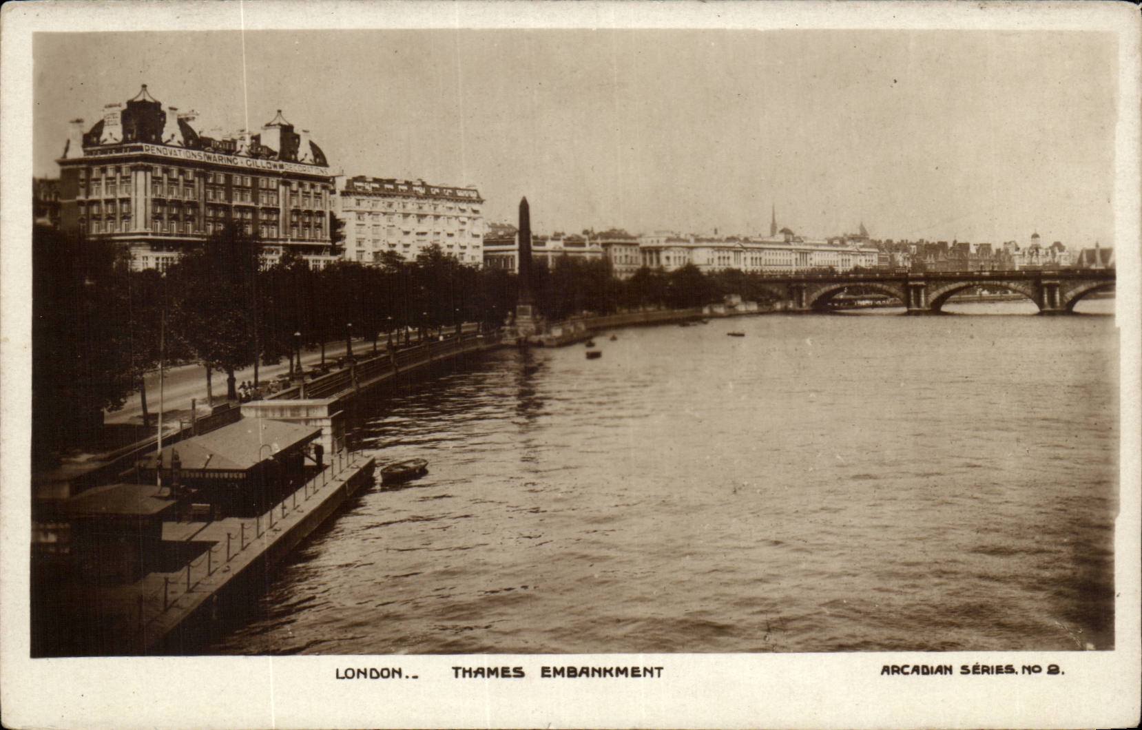 Angleterre - England - London - Londres - Thames Embankment - CPA 
