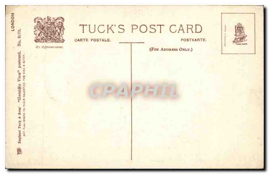 Angleterre - England - London - Londres - General Post Office - CPA  — Rückseite