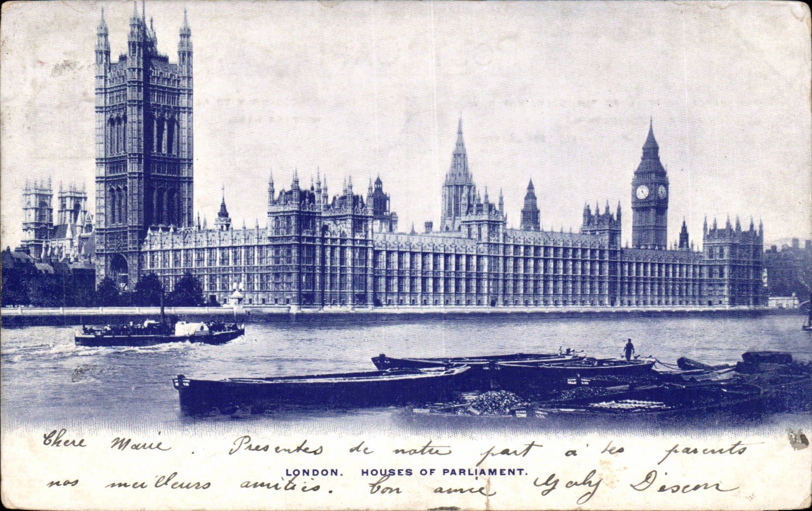 Angleterre - England - London - Londres - House of Parliment - CPA 