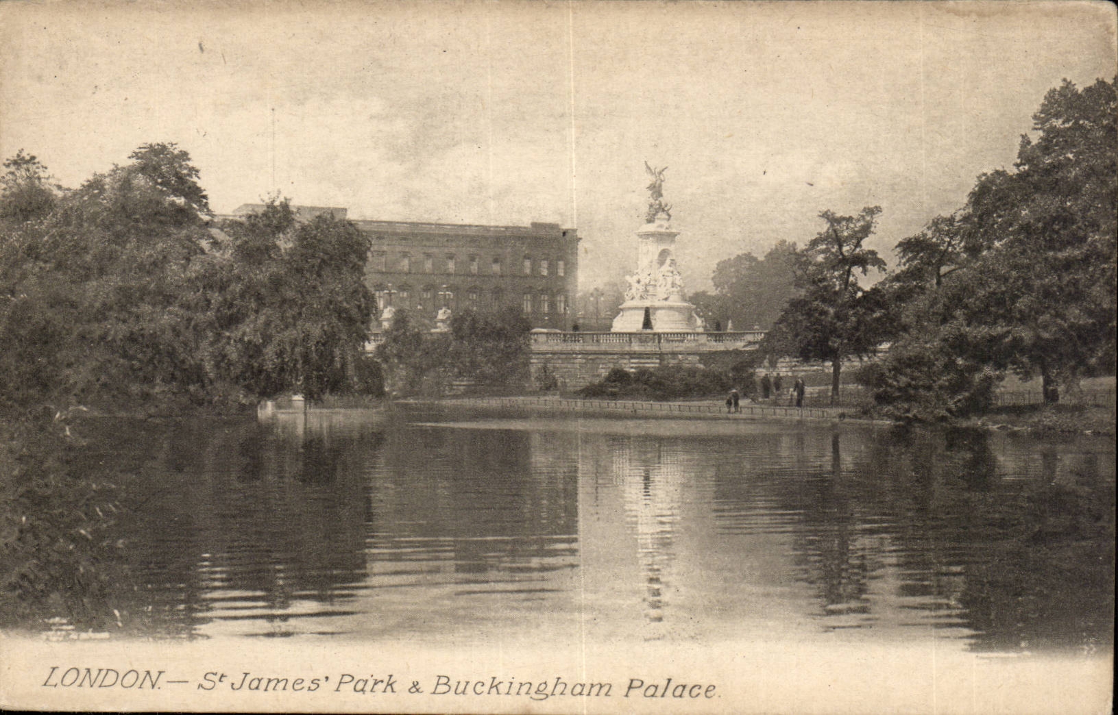 Angleterre - England - London - Londres - St James Park and Buckingham Palace - CPA 