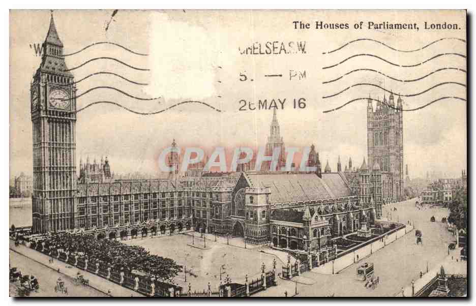 Angleterre - England - London - Londres - The House of Pariment 1906 - CPA 