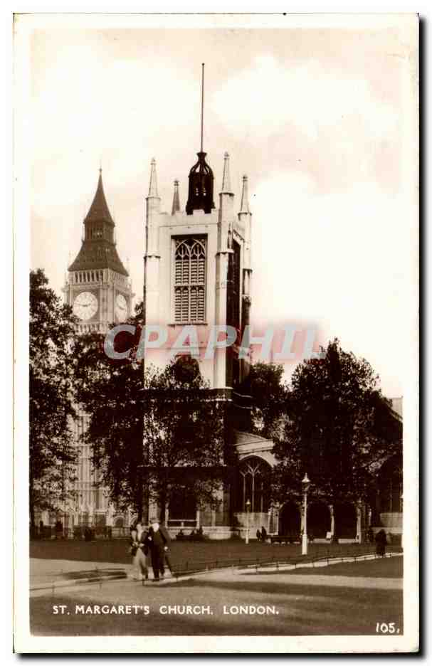 Angleterre - England - London - Londres - St Margaret's Church - CPA 