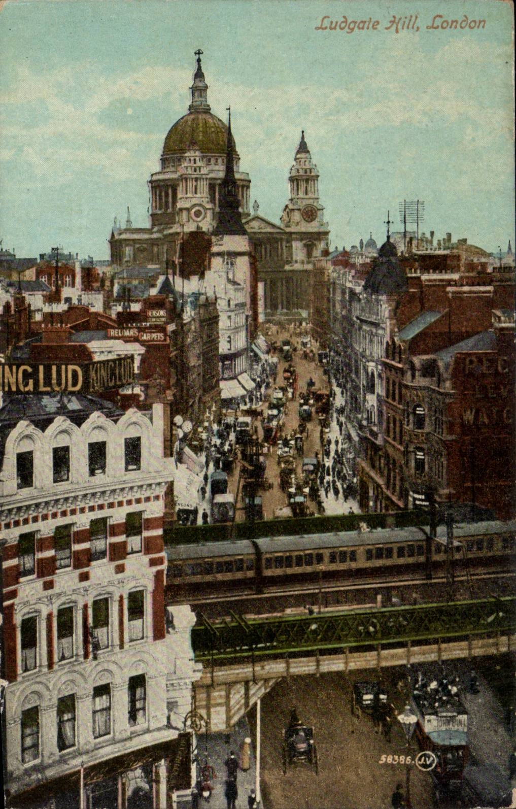 Angleterre - England - London - Londres - Ludgate Hill - CPA 