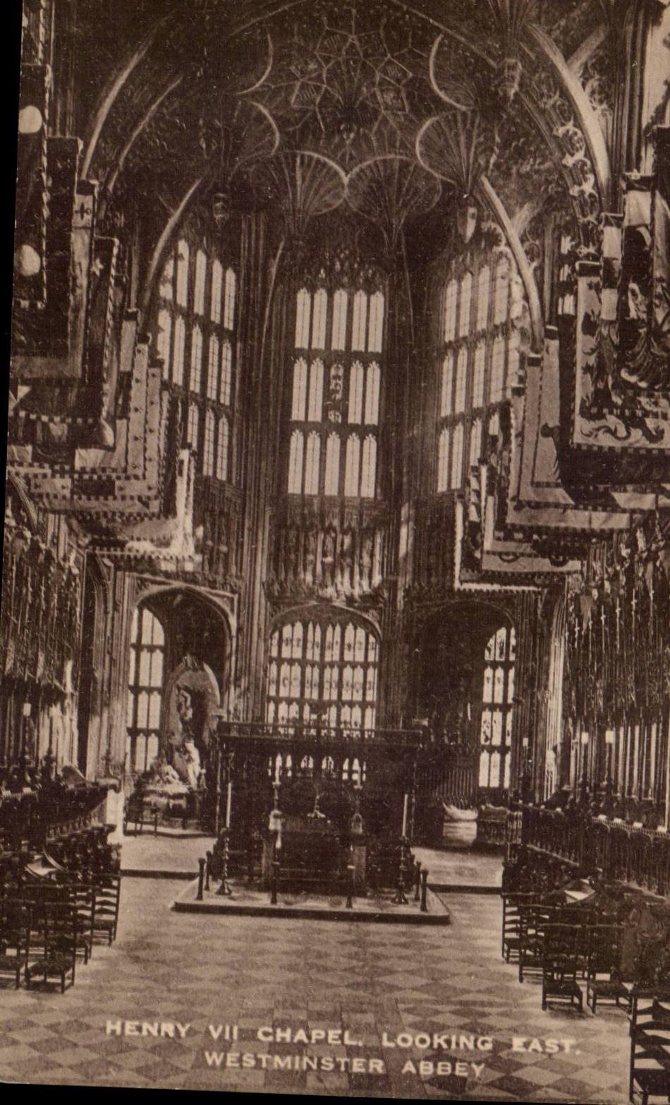 Angleterre - England - London - Londres Henry VII Chapel Looking East Westminster Abbey - CPA 