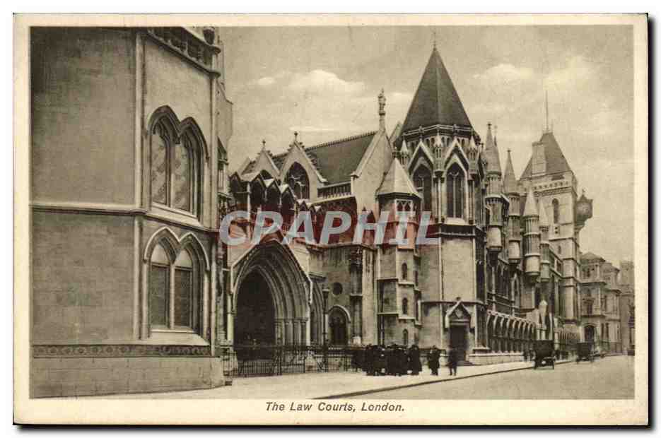 Angleterre - England - London - Londres The Law Courts - CPA 