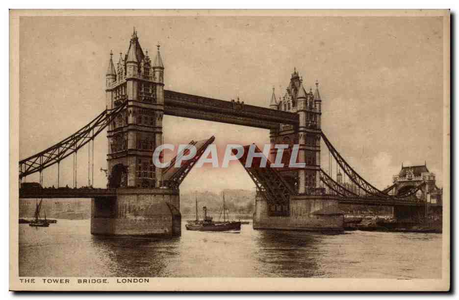 Angleterre - England - London - Londres The Tower Bridge - CPA 