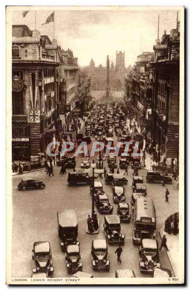Angleterre - England - London - Londres Lower Regent Street- Automobile - British Industries Fair 1948 - CPA 