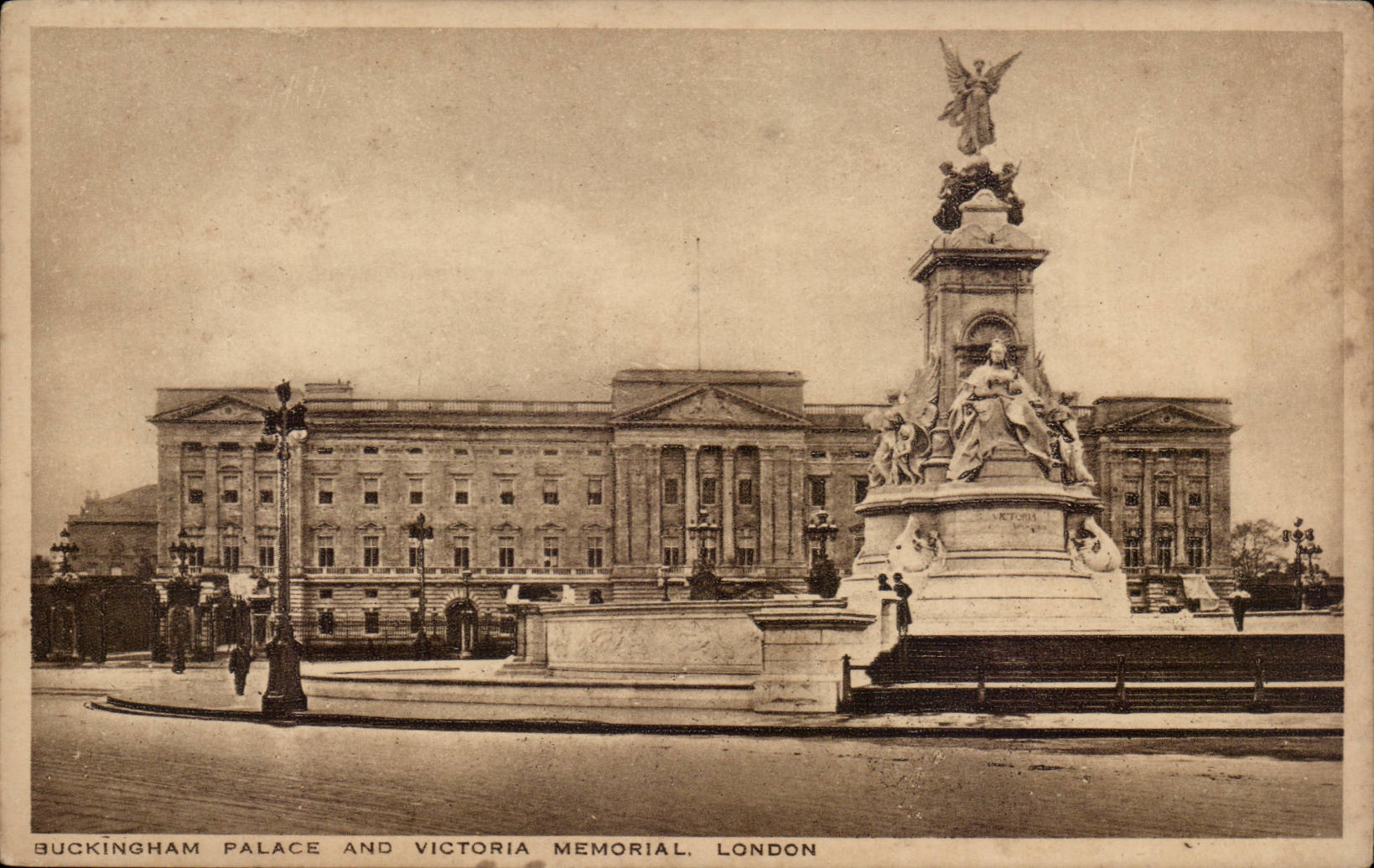 Angleterre - England - London - Londres Buckingham Palace Victoria Memorial - CPA 