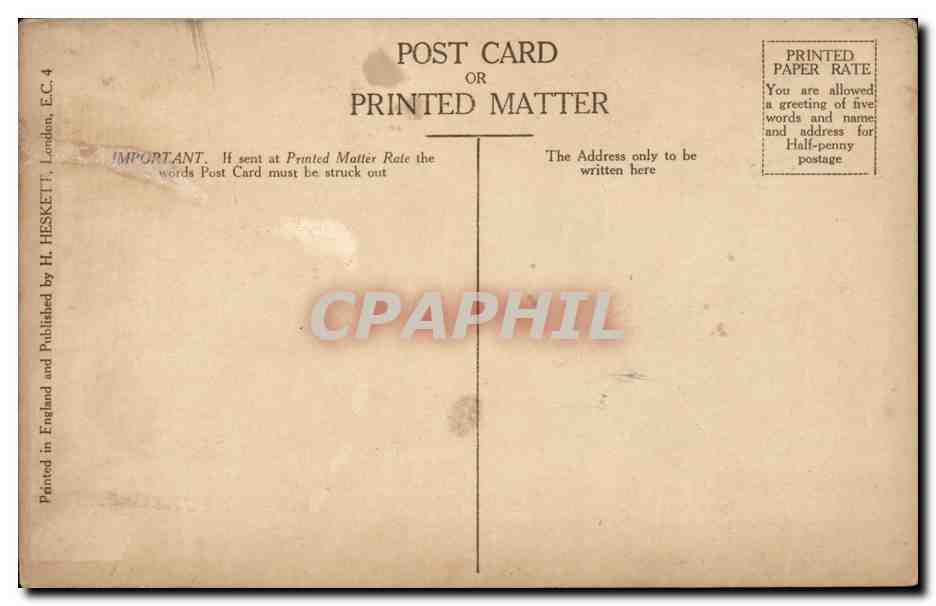 Angleterre - England - London - Londres Buckingham Palace Victoria Memorial - CPA  — Verso