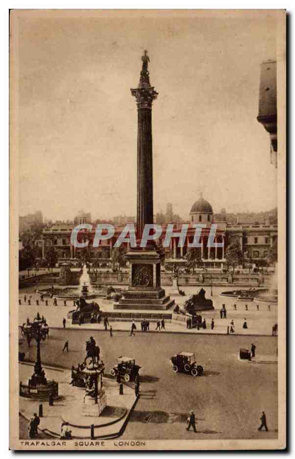 Angleterre - England - London - Londres Trafalgar Square - CPA 