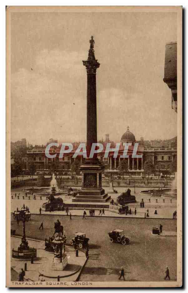 Angleterre - England - London - Londres Trafalgar Square - CPA 