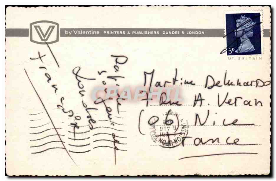 Angleterre - England - London - Londres Souvenir - CPA  — Rückseite