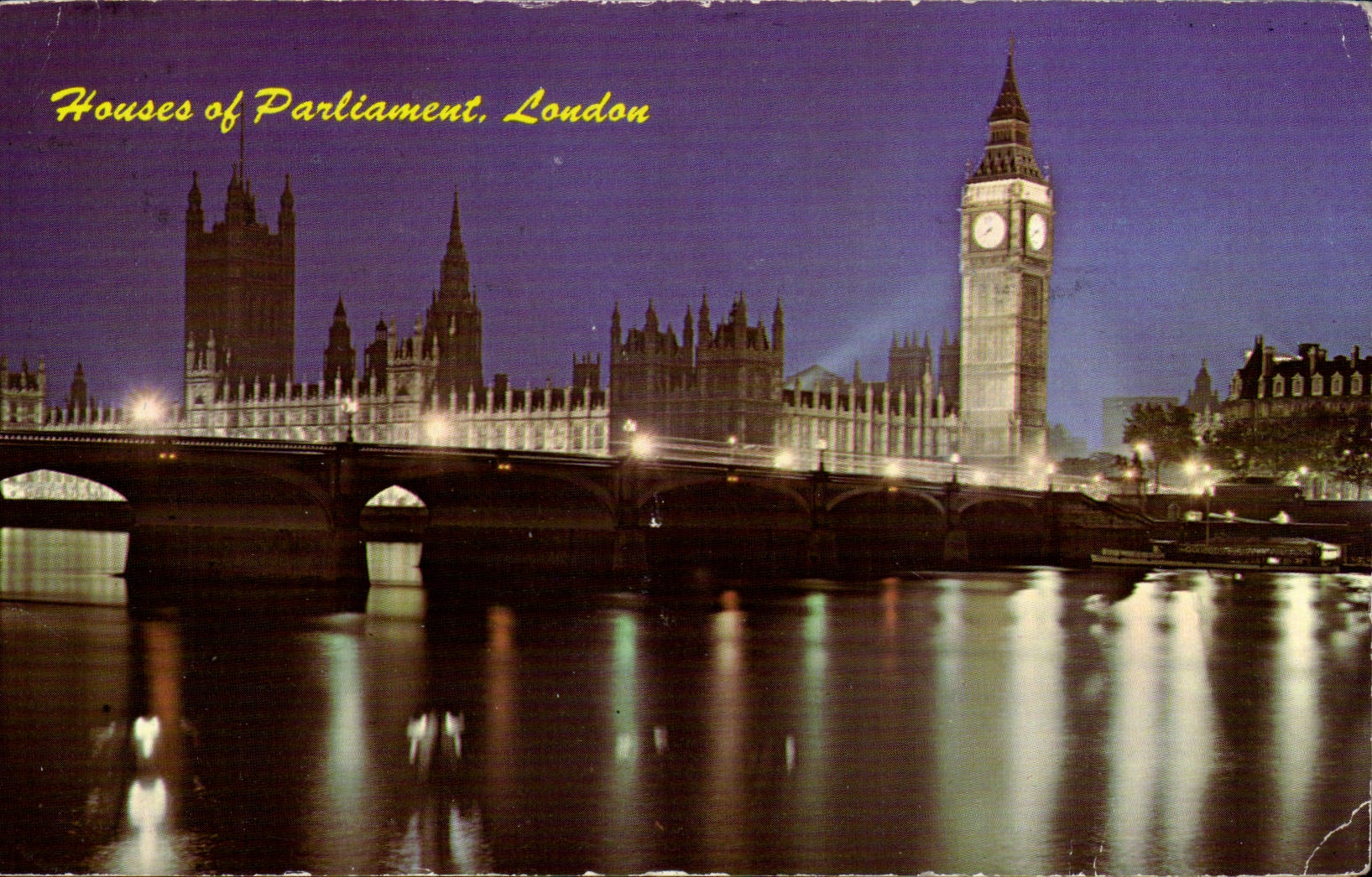Angleterre - England - London - Londres House of Parliment - CPA 