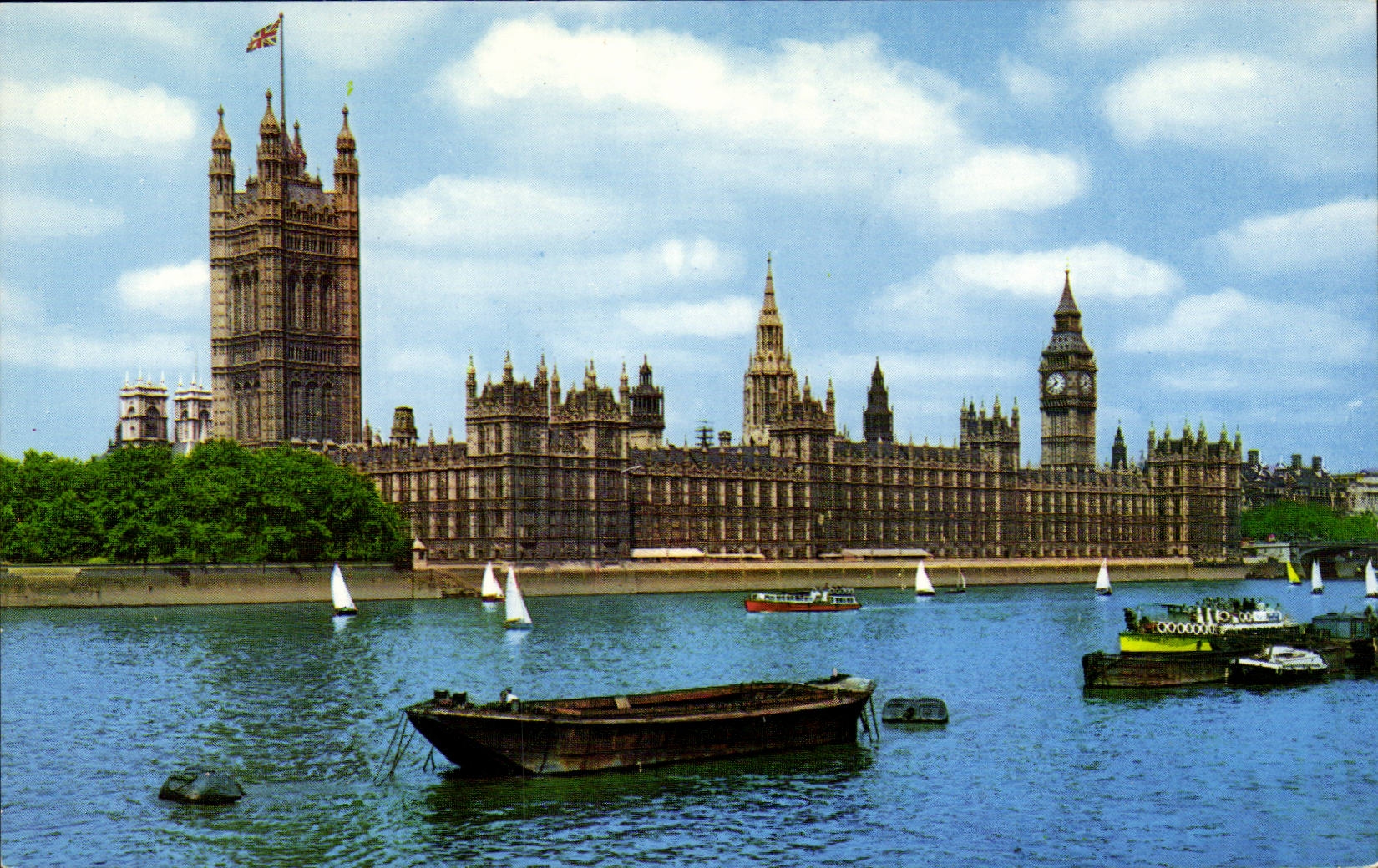 Angleterre - England - London - Londres House of Parliment - CPA 