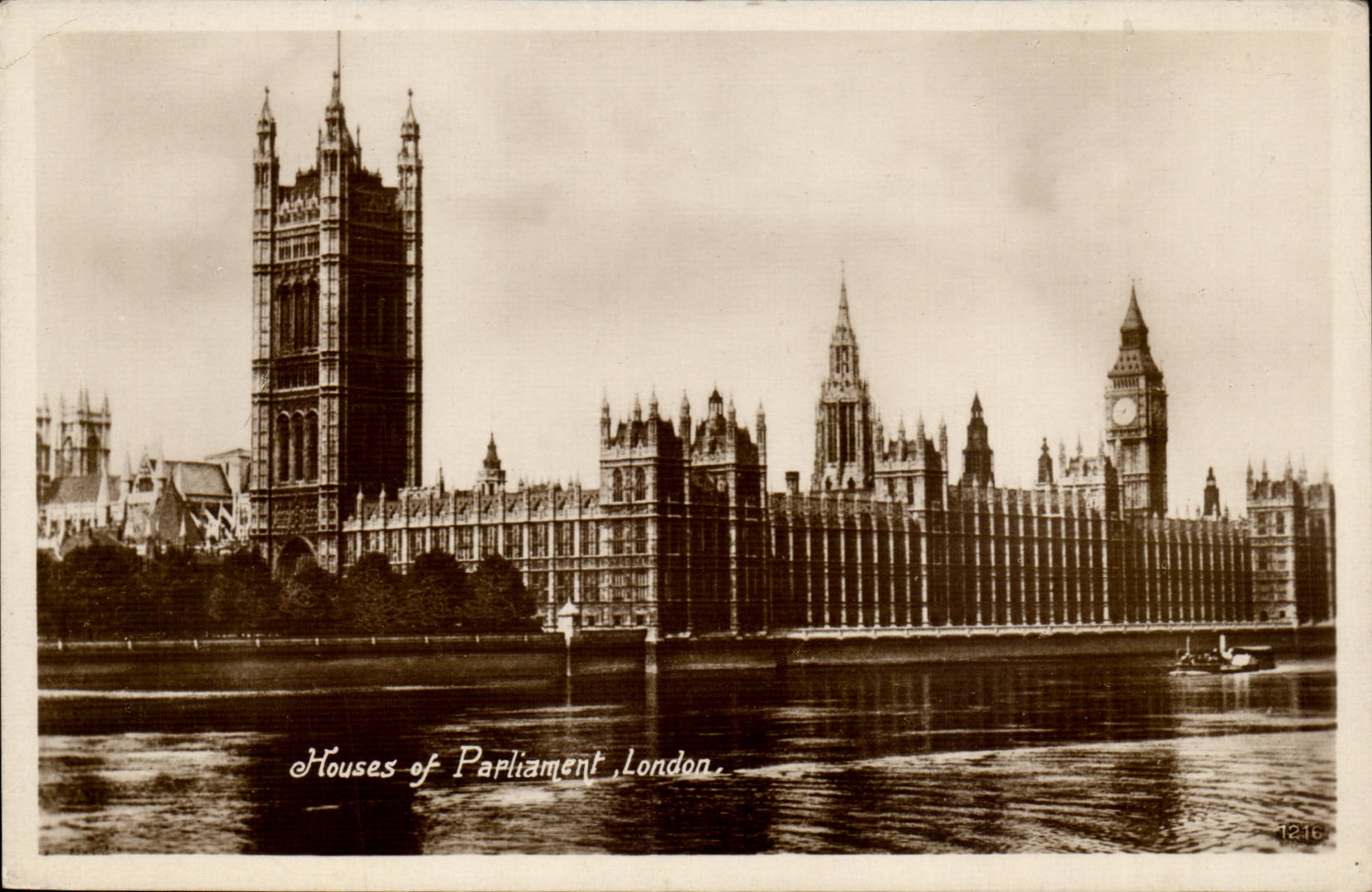 Angleterre - England - London - Londres House of Parliment - CPA 