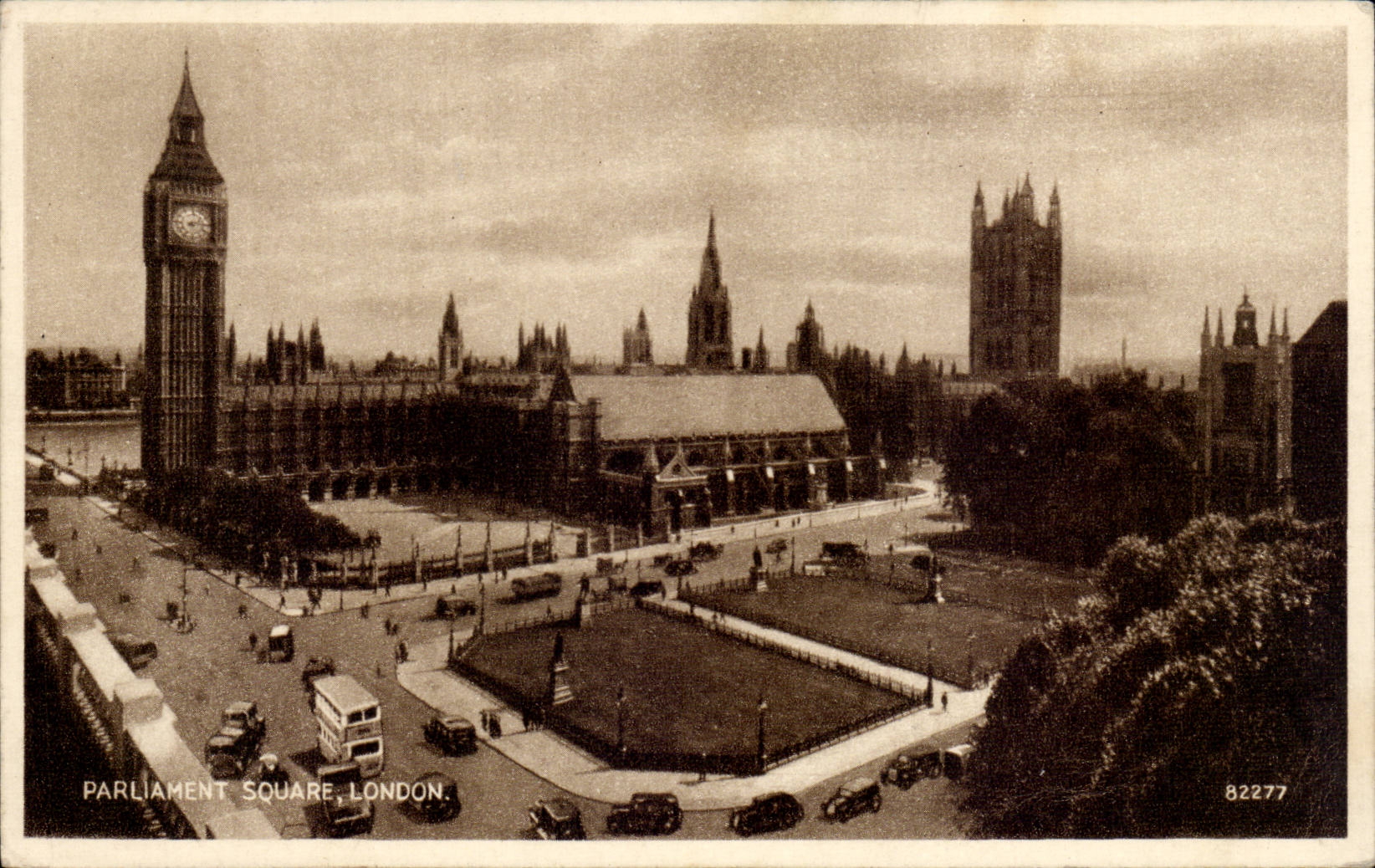 Angleterre - England - London - Parliment Square - CPA 