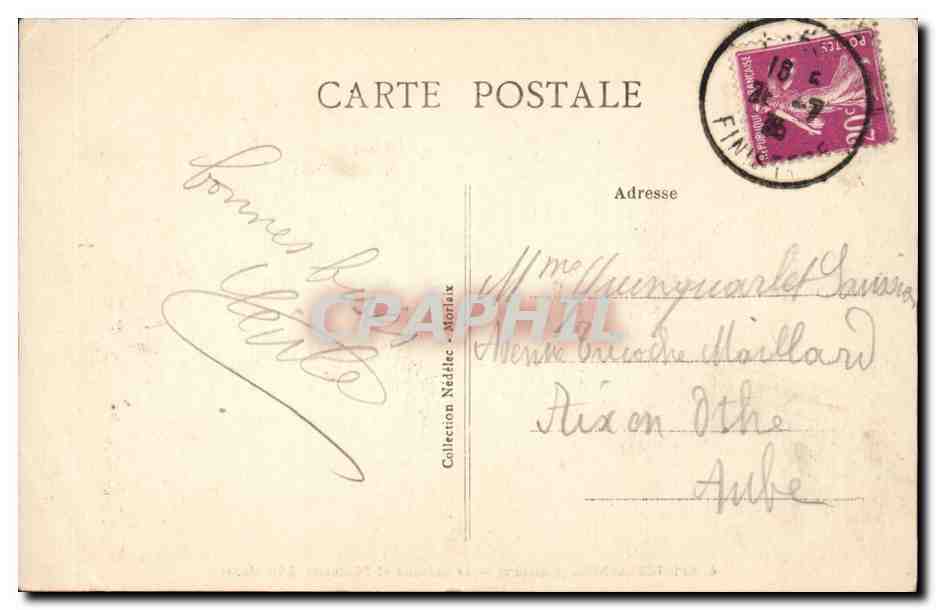 Saint Thegonnec CPA Le calvaire et l'ossuaire — Rückseite