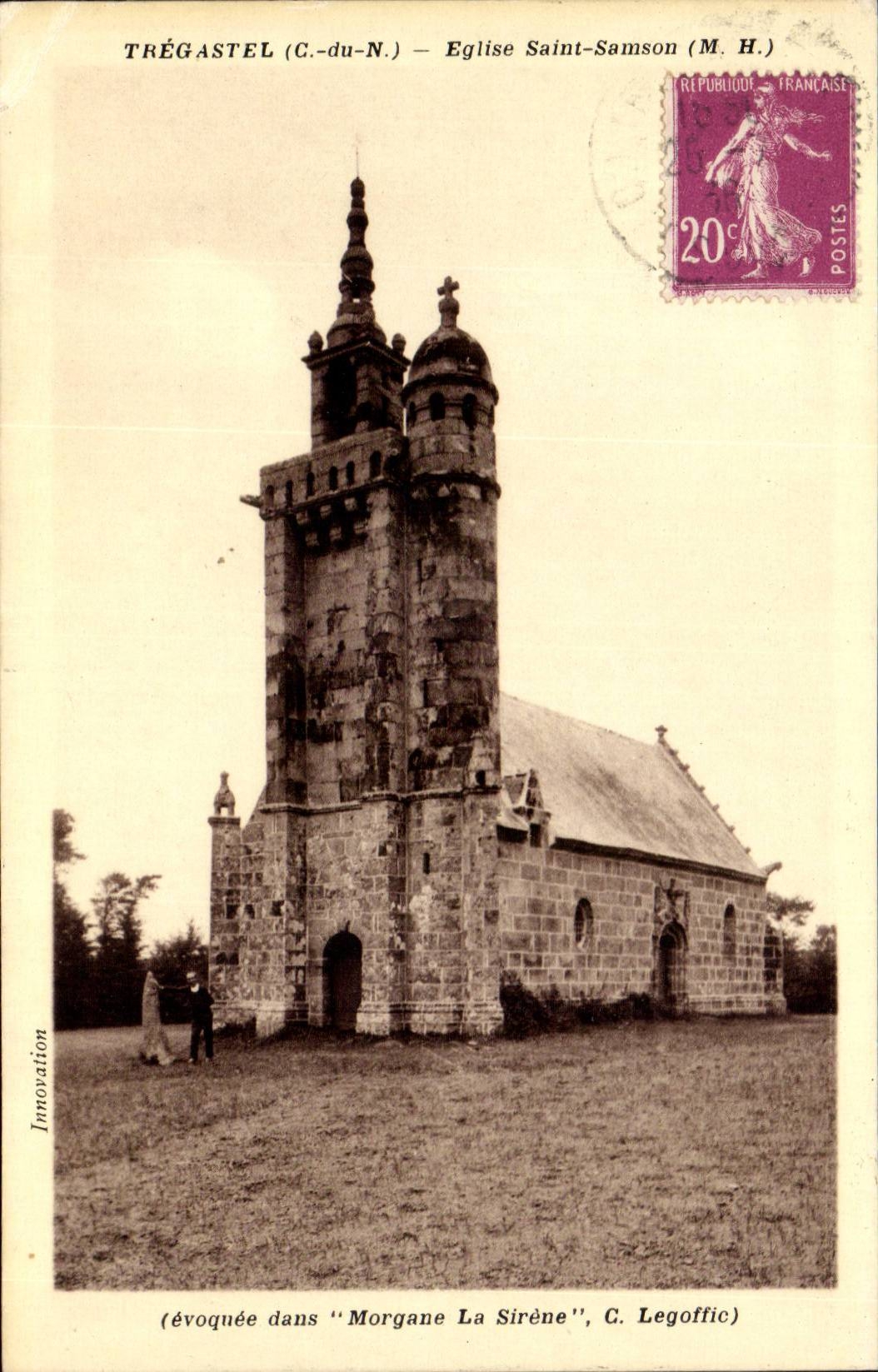 Trégastel (C.-du-N.) — Église Saint-Samson (M. H.) — Innovation
