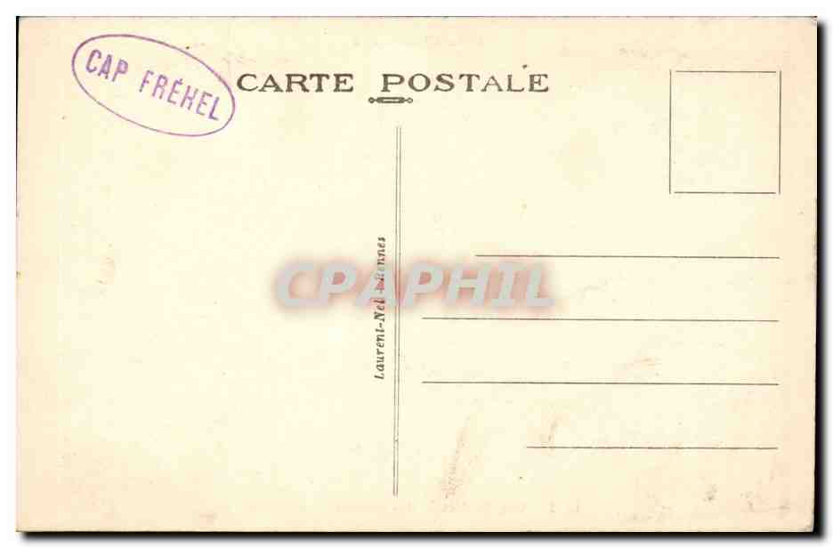 Cap Fréhel — Les Falaises (La Fauconnière) — Laurent-Nettencennes — Rückseite