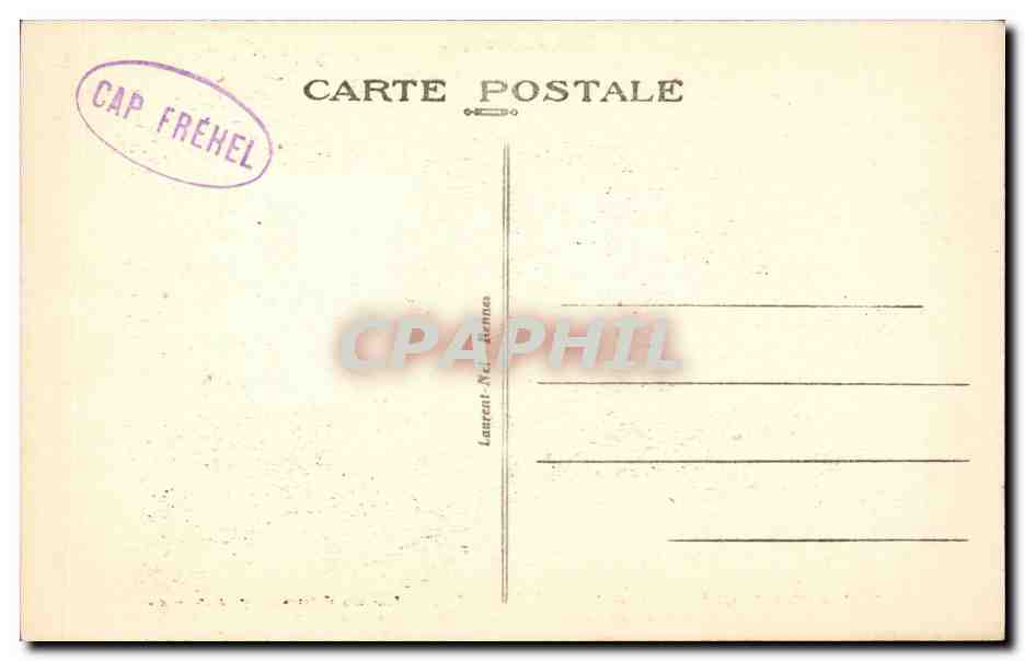 Cap Fréhel — Trou de l'Enter — Une des grottes les plus curieuses — Laurent-Néretmes — Rückseite