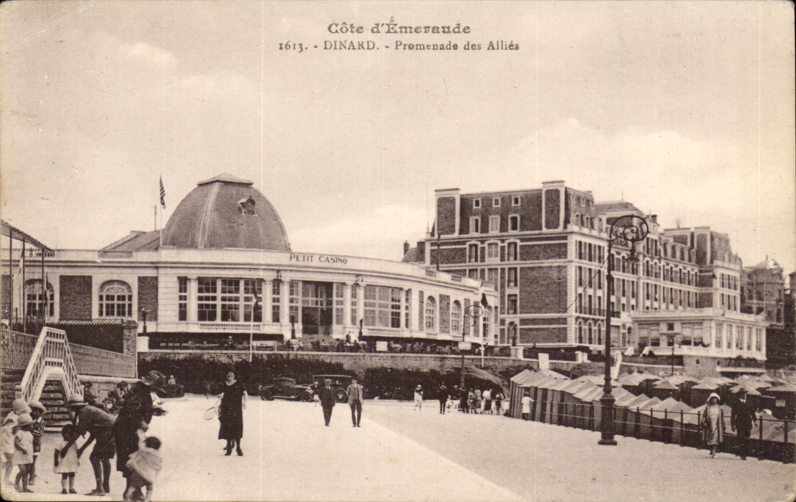 Côte d'Émeraude — Promenade des Alliés — Petit Casino — Dinard