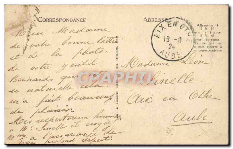 Le Mont-Saint-Michel — L'Escalier de Deltelle en Granit — LL — Rückseite