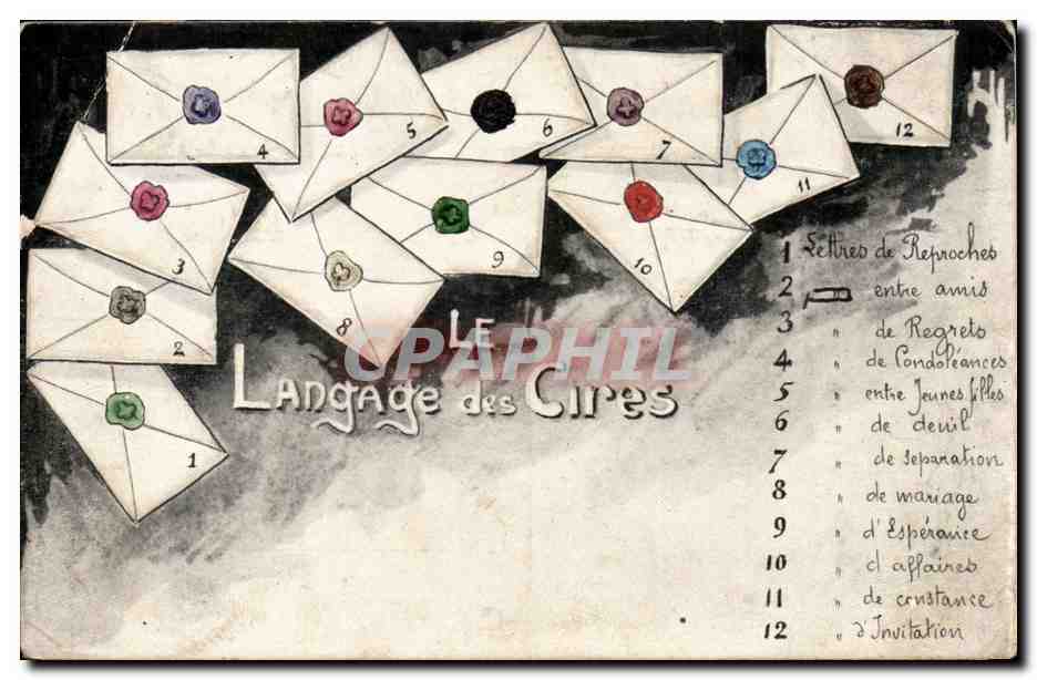 Langage des Cires — Lettres de Reproches entre amis