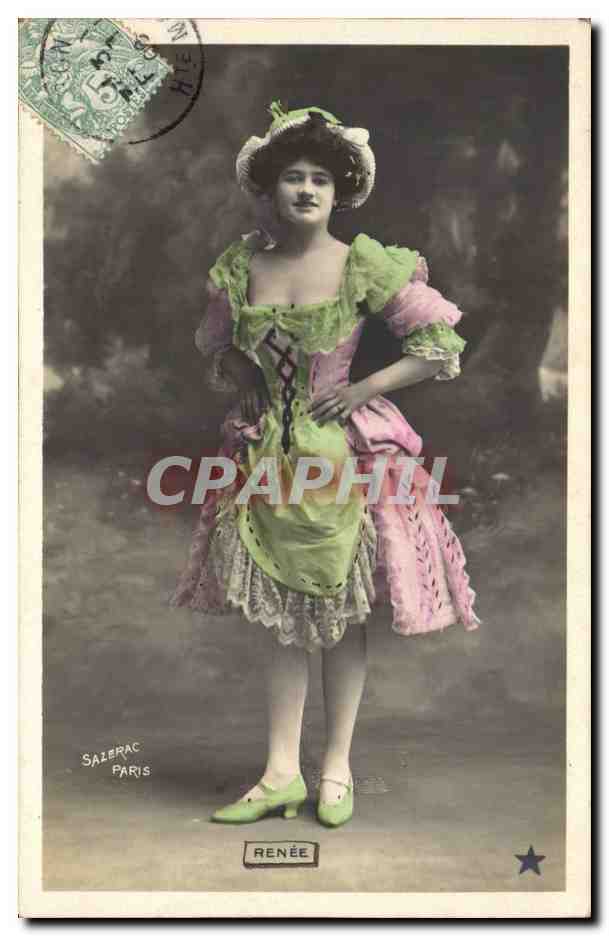 Renée — Actrice en costume coloré — Salerac Paris