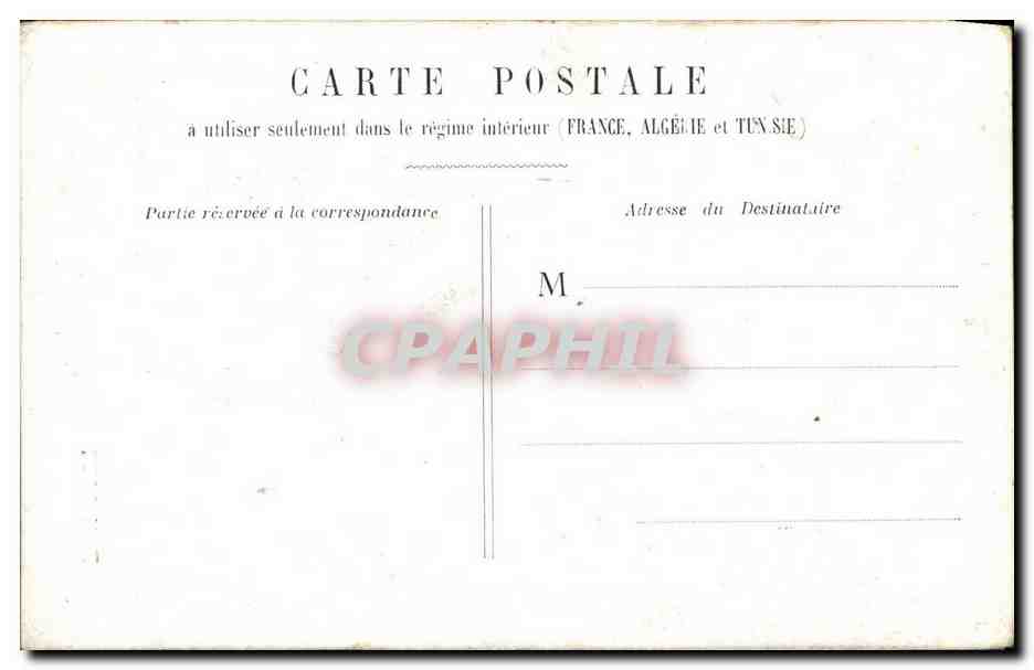 CPA Fantaisie Femme lecointe — Rückseite